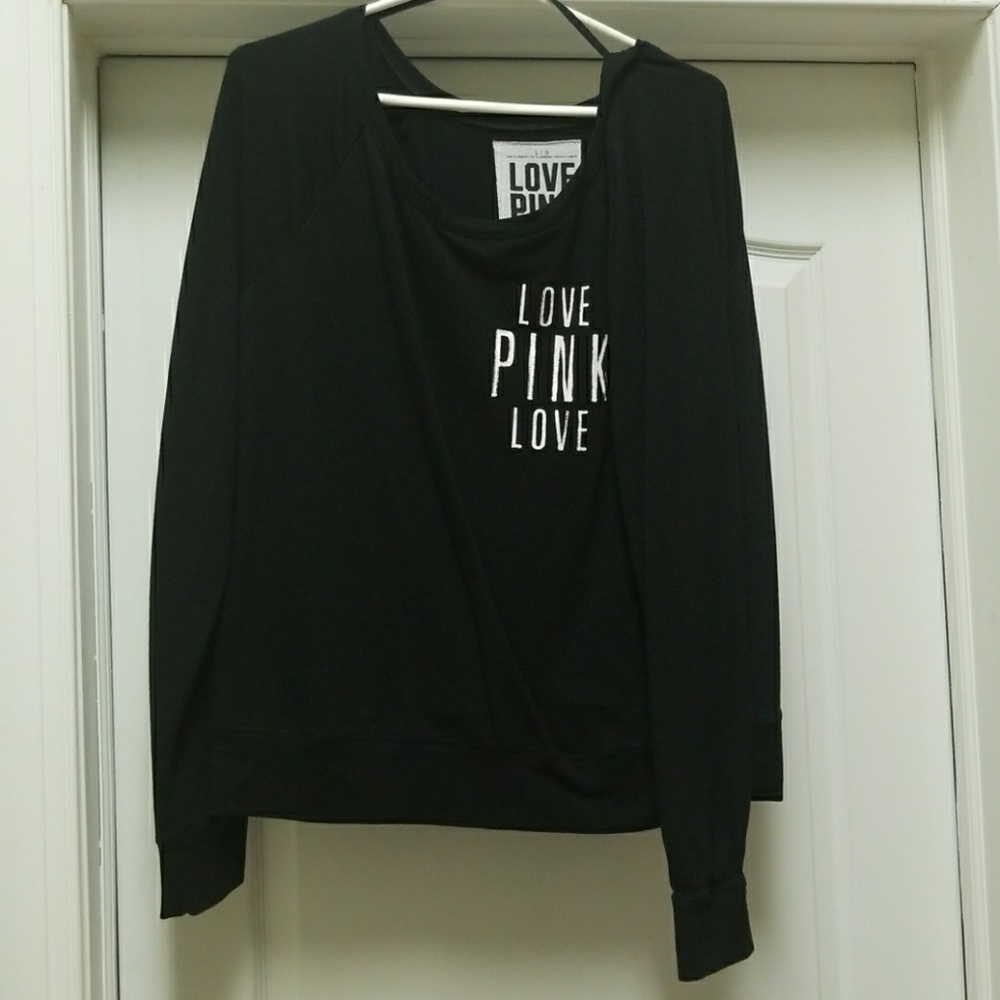 Pink sweatshirt size Large